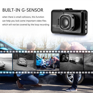 Dashcam Auto Video Kamera Full HD 1080p G-Sensor