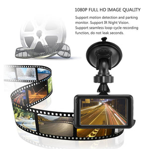 Car Dash Cam [1080P Full HD | Motion Detection | G-sensor Loop Video | IR Night Vision]